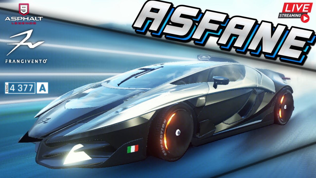 Asphalt 9 LIVE🔴: (ЧАСТЬ 1) ТЕСТИРУЮ FV FRANGIVENTO ASFANE ! Начало сезона с запада на восток🔥