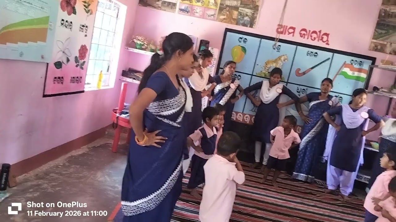 action song totare basichhi ama gaon hata performing jharsuguda trainees