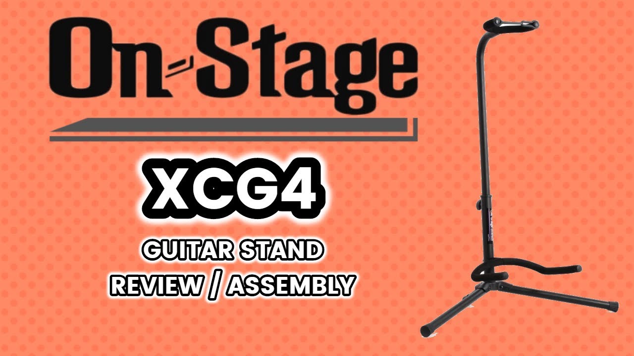 Onstage XCG4 Guitar Stand Assembly and Review | The BEST Budget Guitar Stand? (ONLY $13)