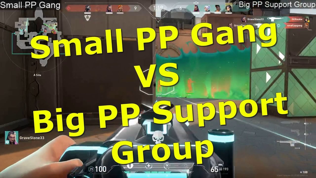 Small PP Gang VS Big PP Support Group-- Community Valorant Scrims 3 Full Game 1