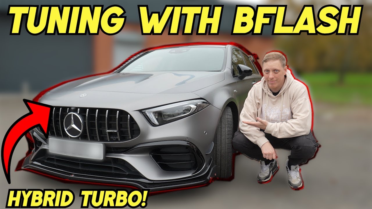 Тюнинг MERCEDES A45s с помощью BFLASH!