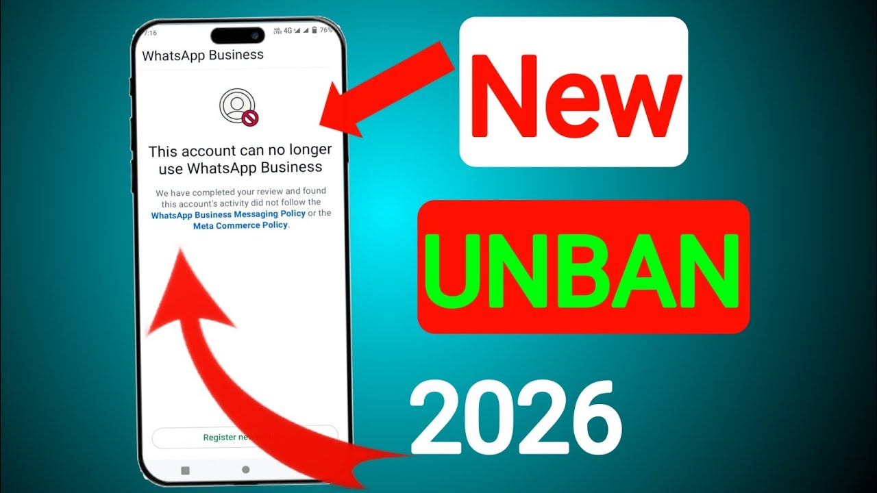 Whatsapp Ban New Solution account can no longer use 2026llWhatsapp Problem New Solution 2026|