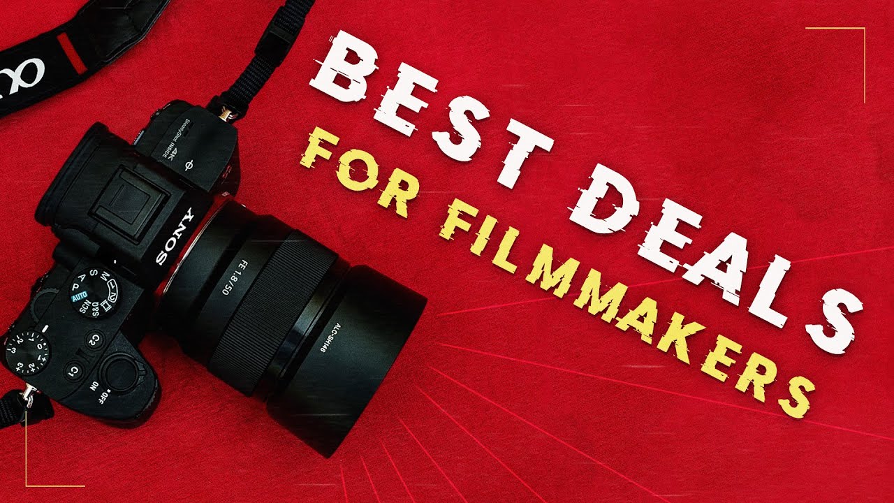 Best Black Friday Deals for Filmmakers