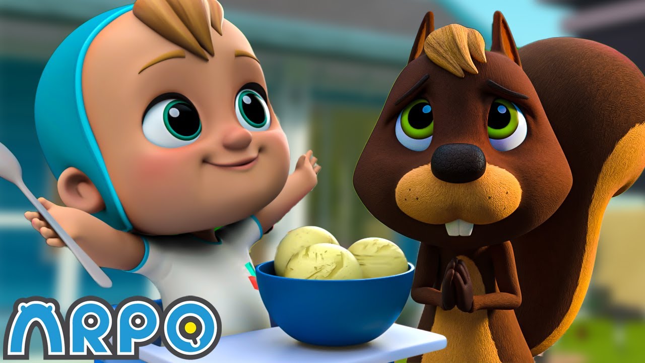 🍨Sorvete à la Arpo!!!!🍨| 1 HORA de ARPO o Robô em Português | Desenhos Animados para Bebês