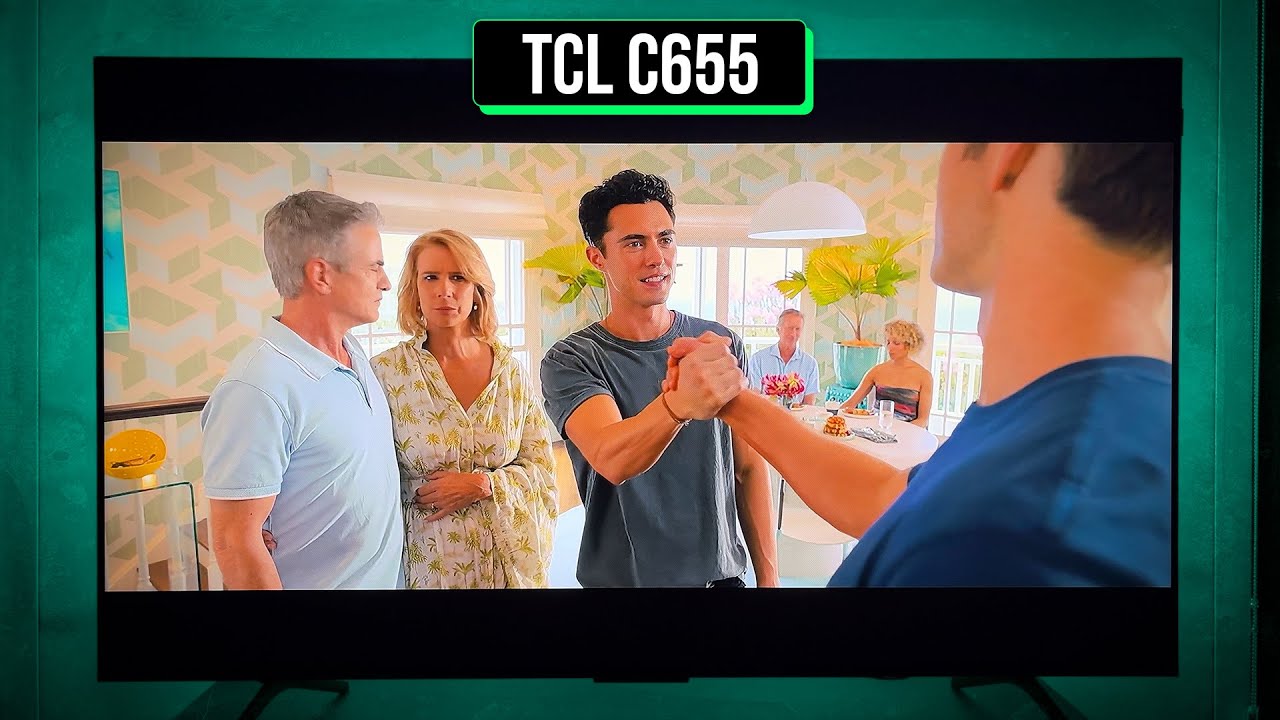 Smart TV  TCL C655 - Unboxing and image testing