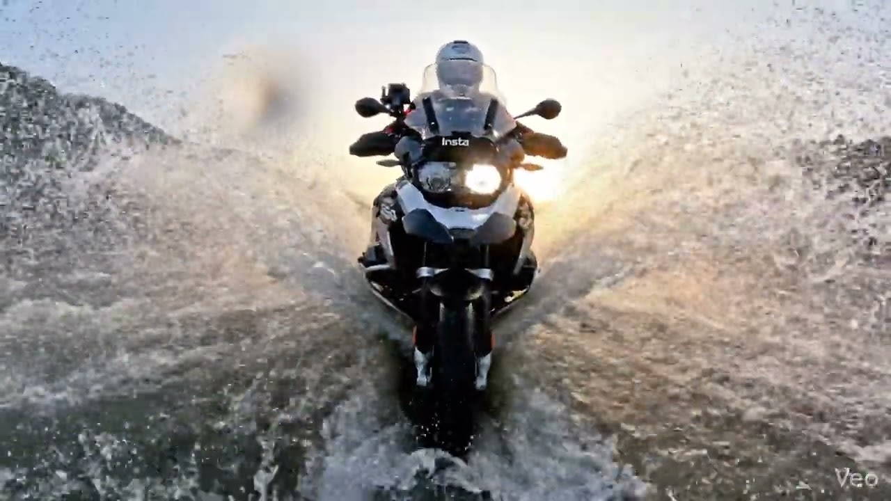 Gravity is just a suggestion. 🌊 The R 1250 GSA doesn’t cross rivers; it conquers them. 