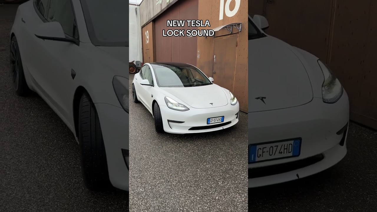 NEW TESLA LOCK SOUND