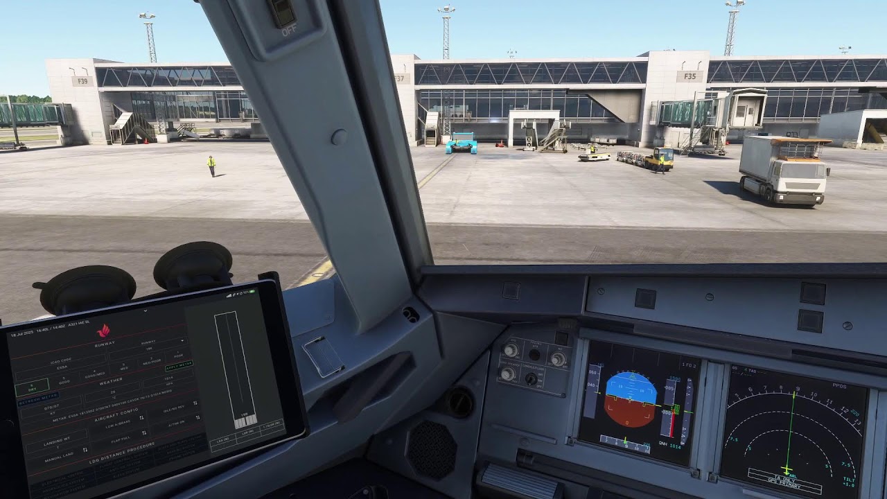 MSFS2020 LIVE - LANDING AT STOCKHOLM ARLANDA ESSA - WIZZ AIR A321 CEO ON VATSIM