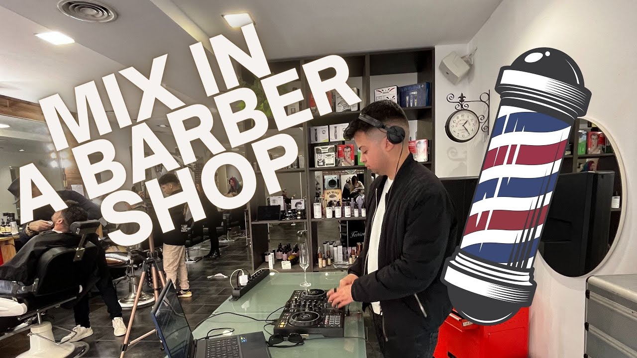 Deep & Tech House Mix in a Barber Shop (Hugel, Bad Bunny, Rosalía, Ocean Drive...)