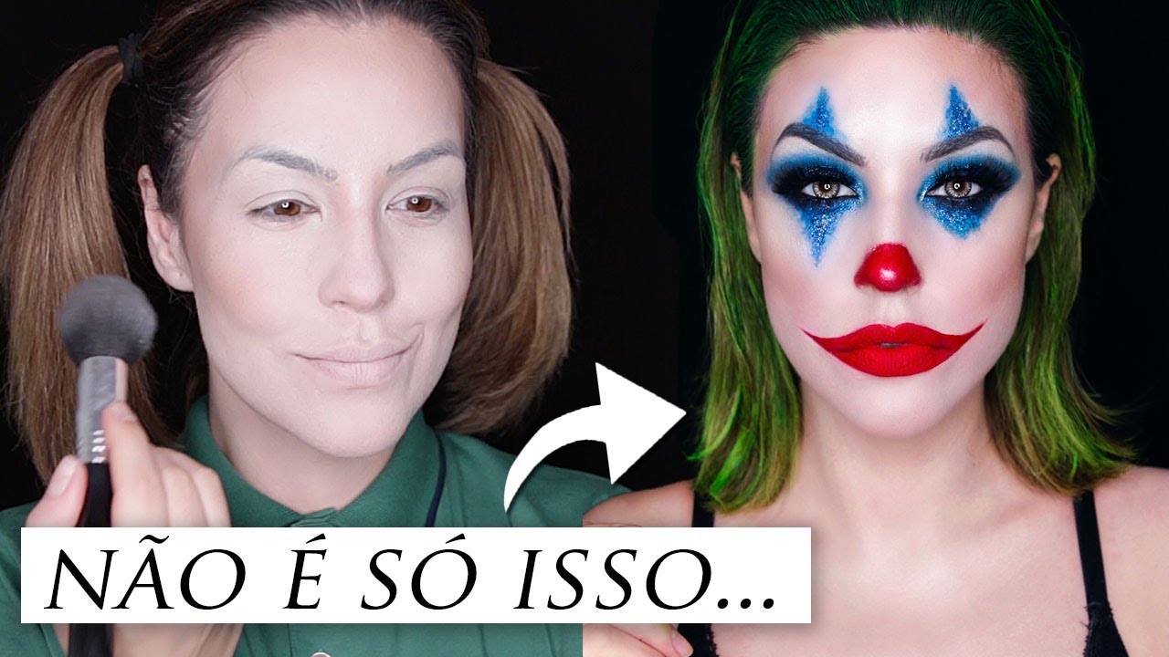 MAKE DE HALLOWEEN - O CORINGA #joker