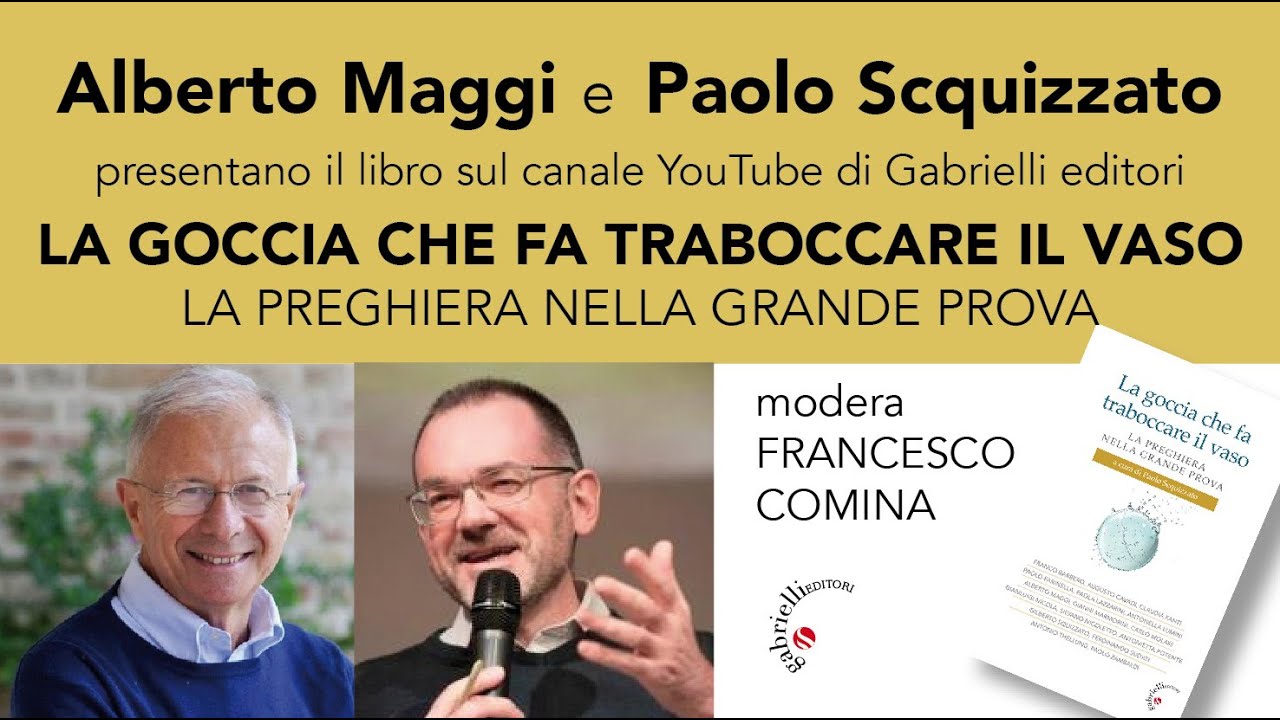 Alberto Maggi e Paolo Scquizzato presentano il libro 