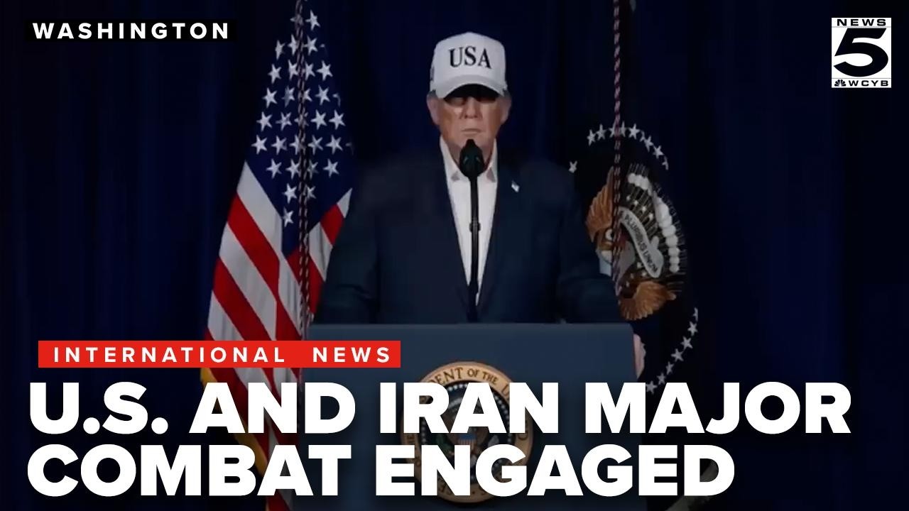 Trump announces major combat operations in Iran, warns of US casualties