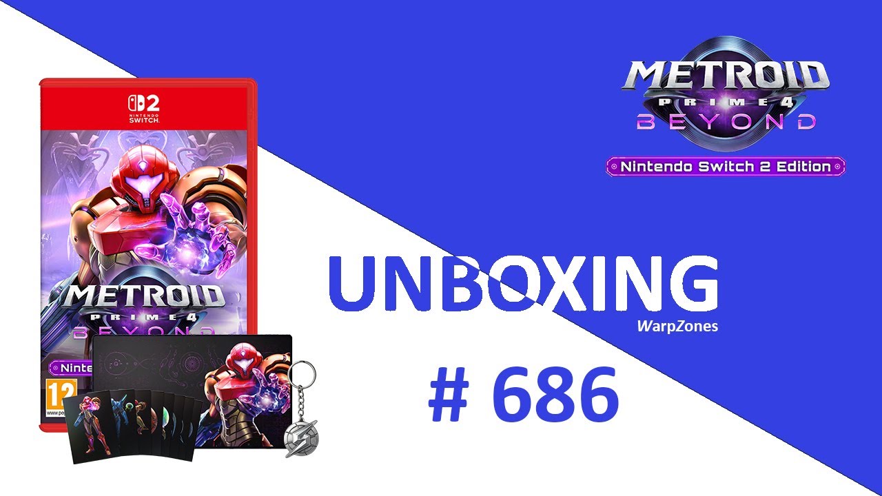 Unboxing / Déballage # 686 Metroid Prime 4: Beyond NS2 Edition Pack Puissance [NSW2] (My Nintendo)