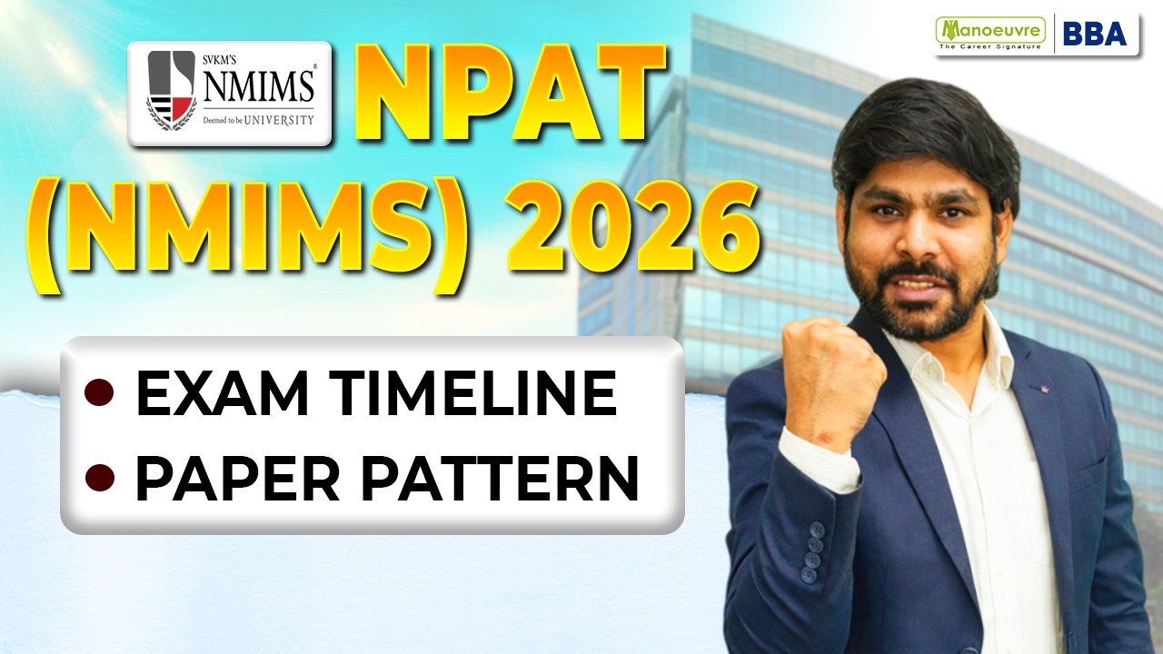 NPAT NMIMS 2026 Exam Timeline & Paper Pattern 🤯 Complete Guide You Must Watch! #npat