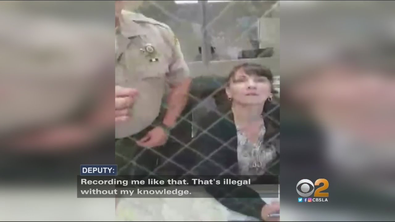 San Bernardino Deputy Caught On Video Threatening To Create Charges
