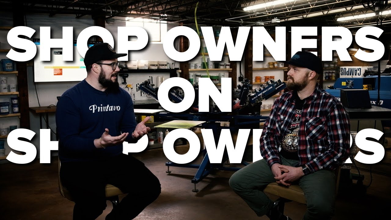 Shop Owners on Shop Owners: Matt Marcotte and Adam Smith Discuss Screen Printing Shop Management