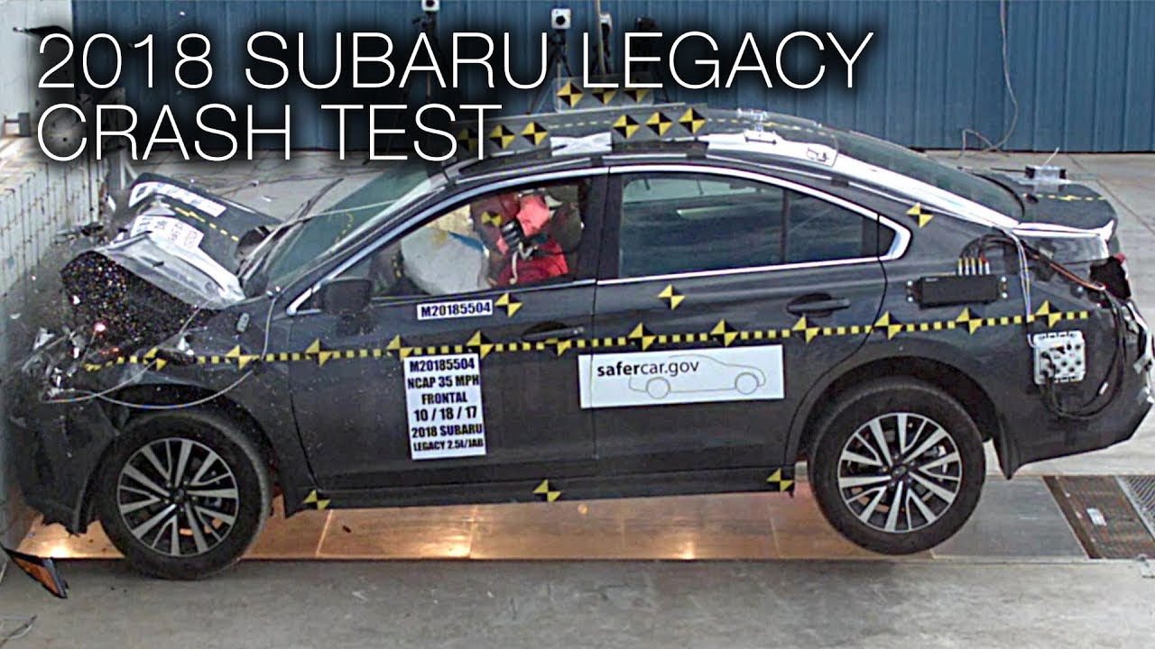 Subaru Legacy (2018+) Frontal Crash Test