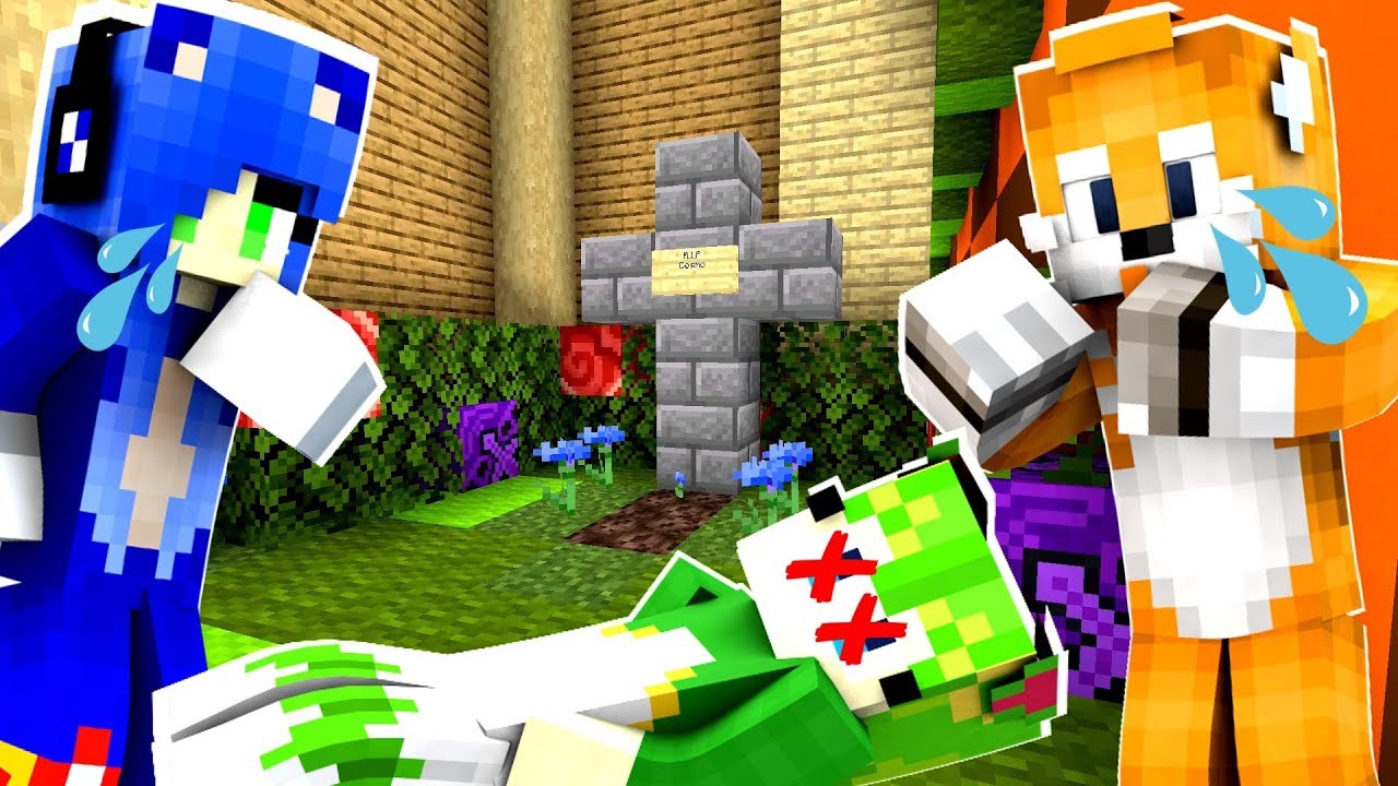 Minecraft Sonic The Hedgehog - Tail's Wife Cosmo Died... [75]