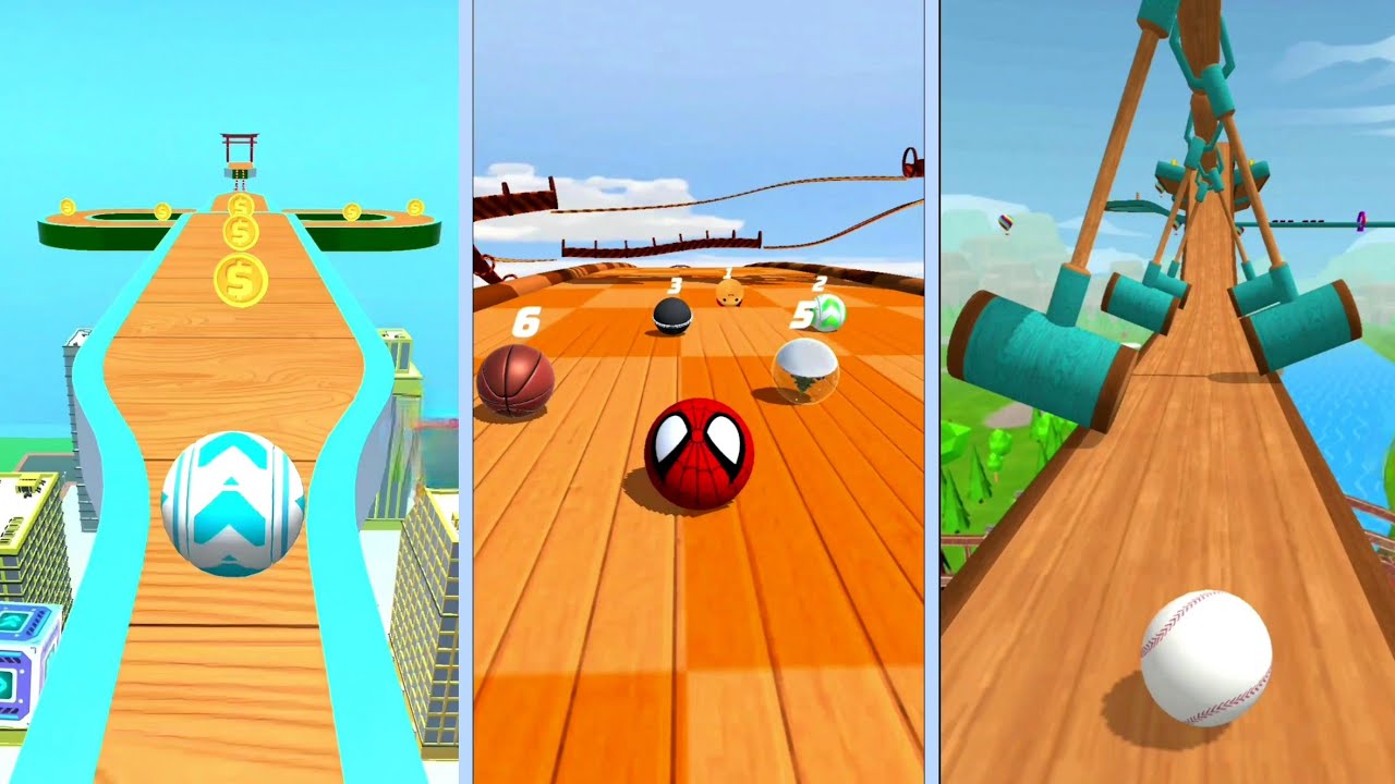⚽️Spin Bonus💥 VS Sky Rolling Ball 3D VS Racing Ball Master 3D VS Sky Ball Jump🐹🎳🧿 100