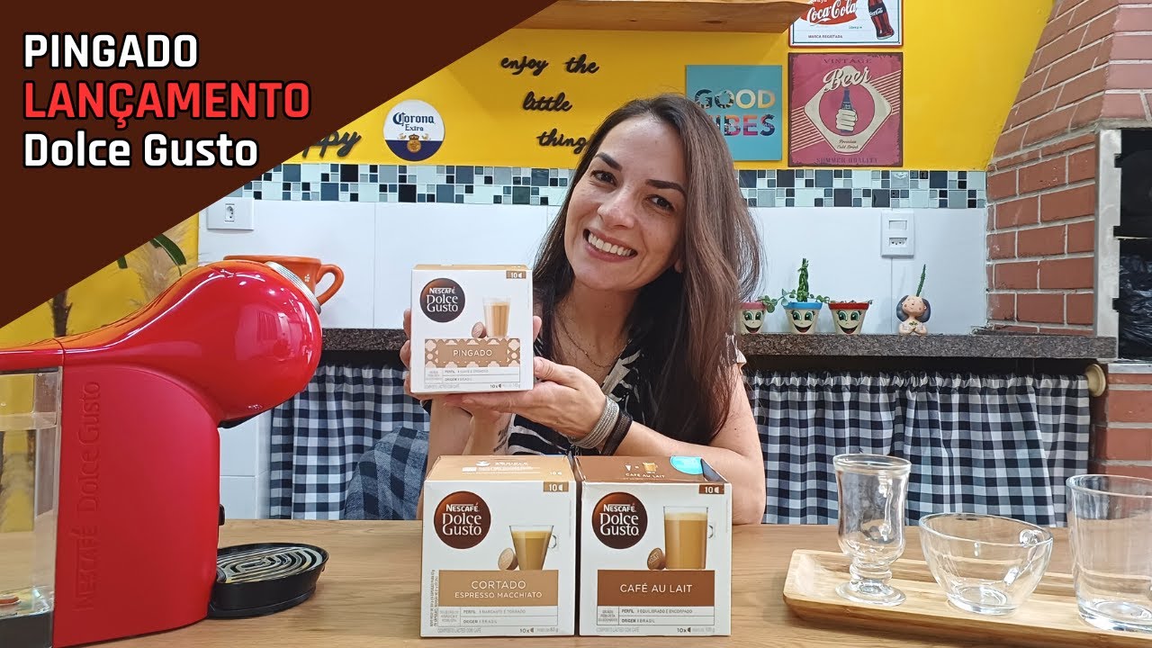PINGADO LANÇAMENTO DOLCE GUSTO | PINGADO X CORTADO X CAFÉ COM LEITE