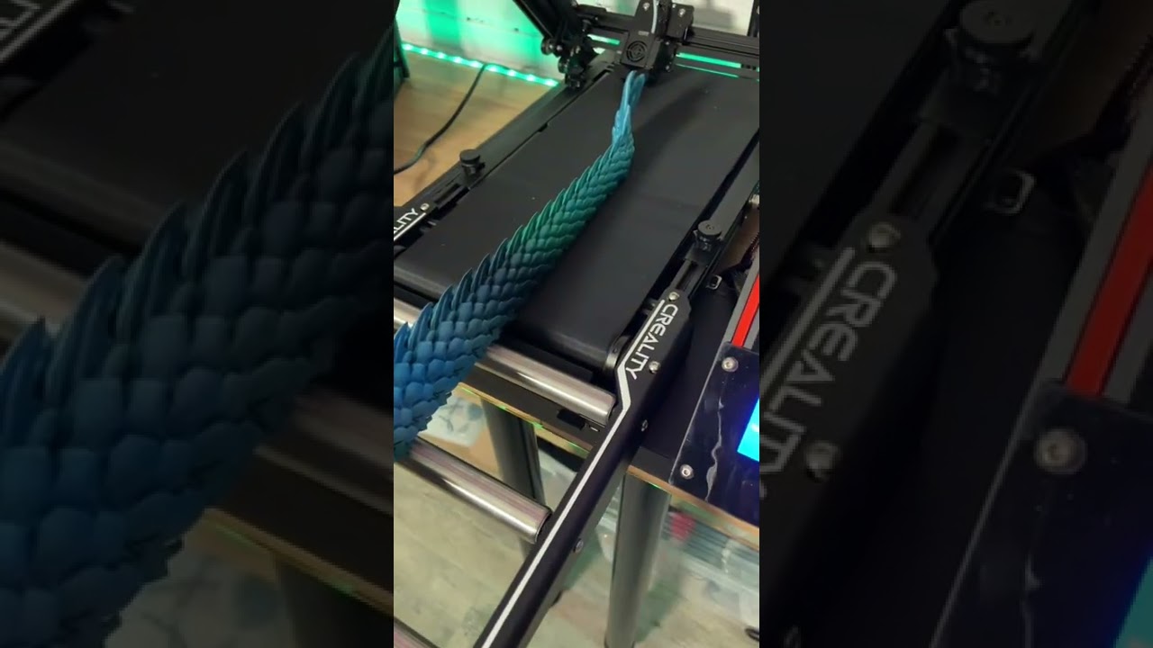 J&rsquo;ai imprim&eacute; un dragon articul&eacute; de 1 m&egrave;tre 40 🐉