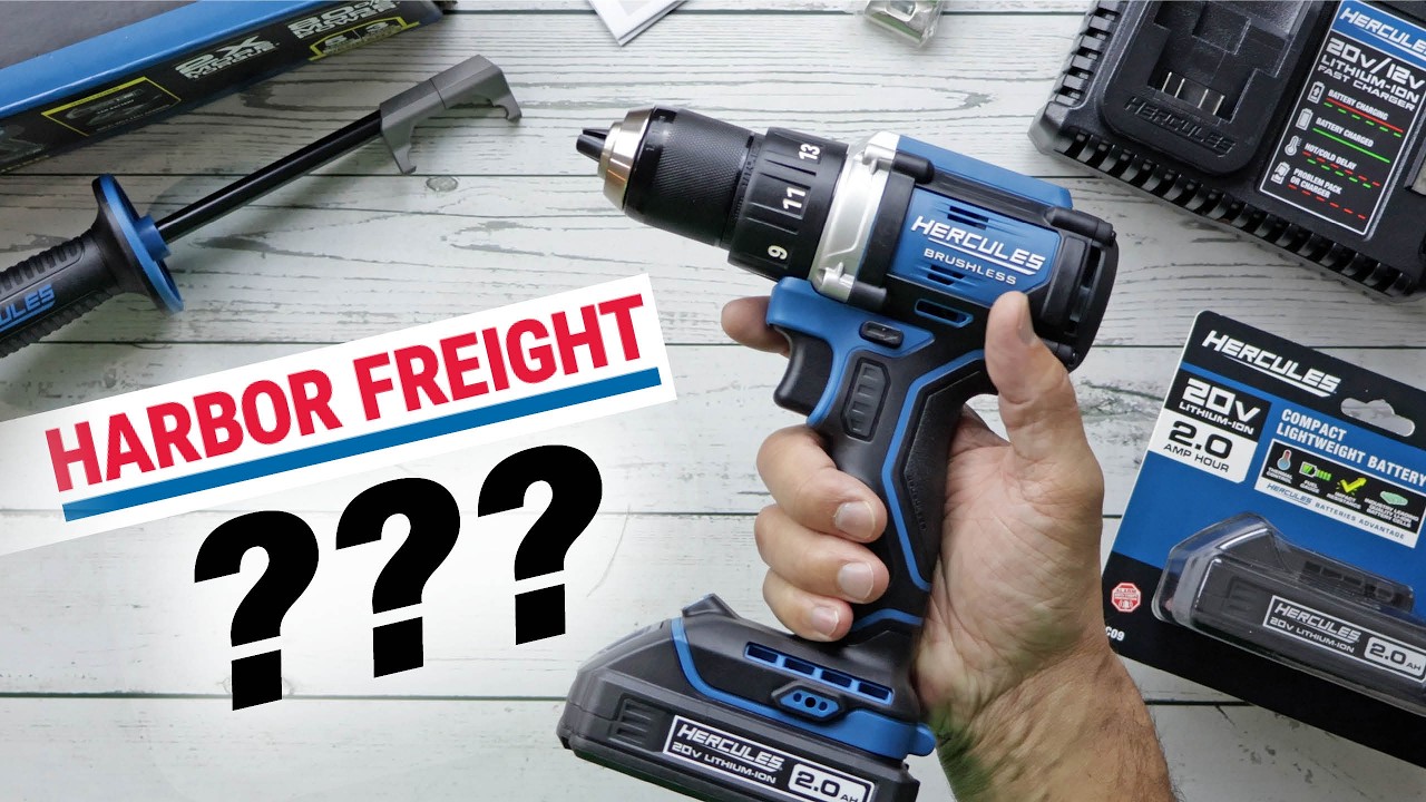 Действительно ли инструменты Hercules 20v от Harbor Freight стоят своих денег?