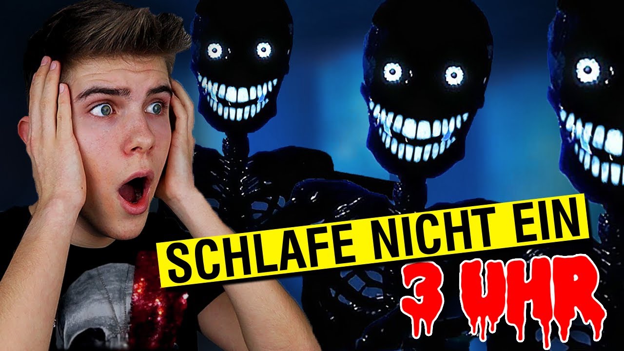 VERSUCHE NICHT EINZUSCHLAFEN um 3 UHR NACHTS CHALLENGE!! *GRUSELIGSTES SPIEL DER WELT*