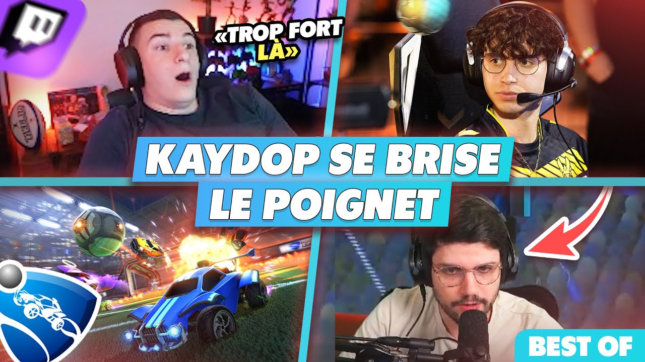 KAYDOP SE CASSE LE POIGNET APRÈS CE MOVE - Best of RL FR #573 Réactions