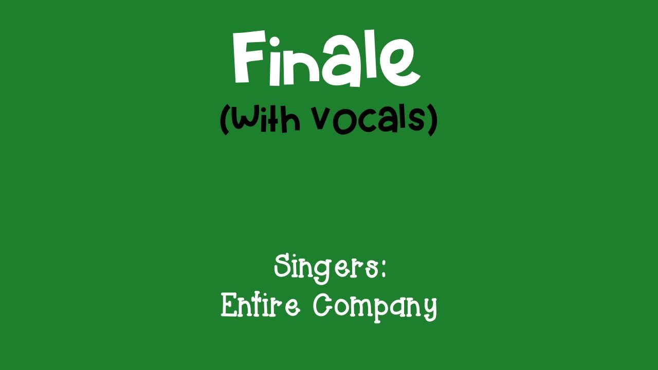 Finale (with Vocals)