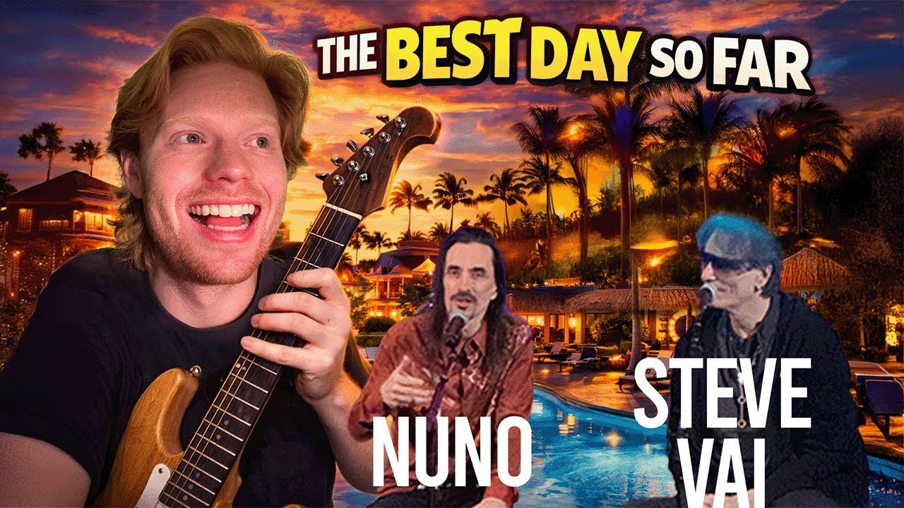 BEST DAY at Nuno Bettencourt's Six String Sanctuary Day 3