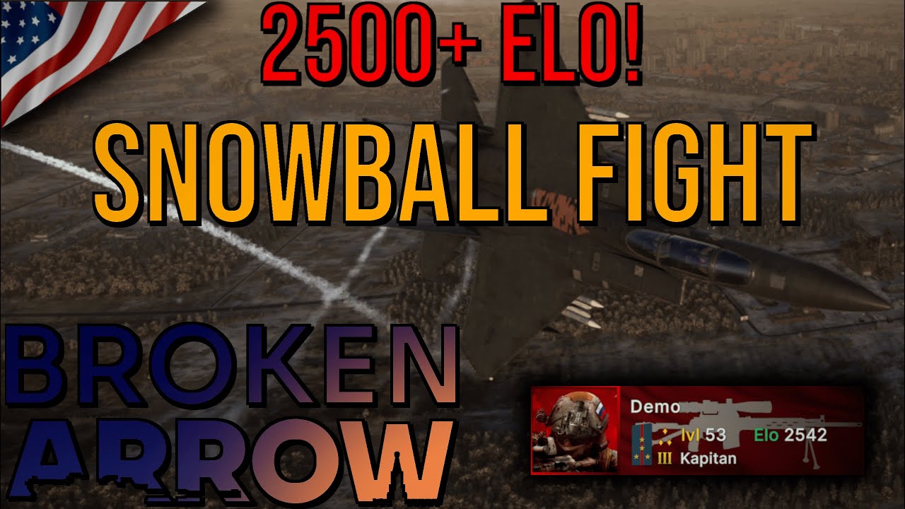 Broken Arrow - Rank #7 / Snowball Fight [No Commentary / Ultra Graphics / 60FPS QHD / 9070XT]