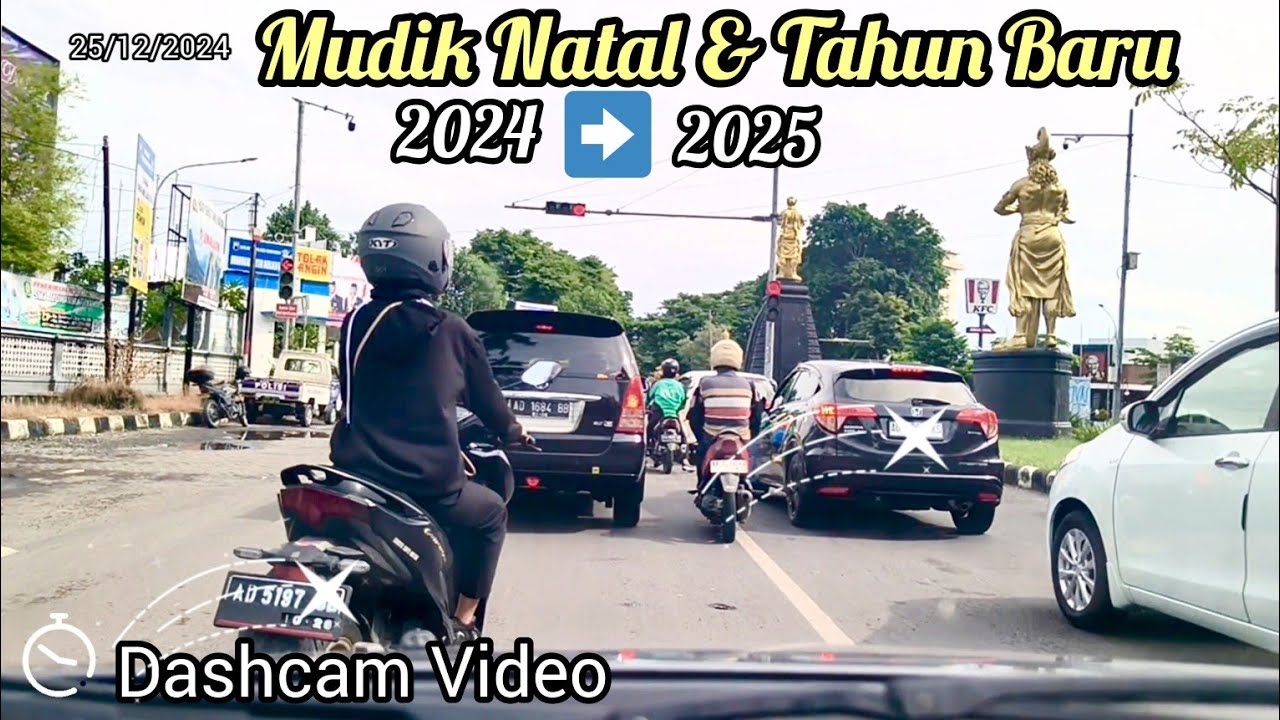 Live Dashcam Mudik Natal dan Tahun Baru 2024 #nataru