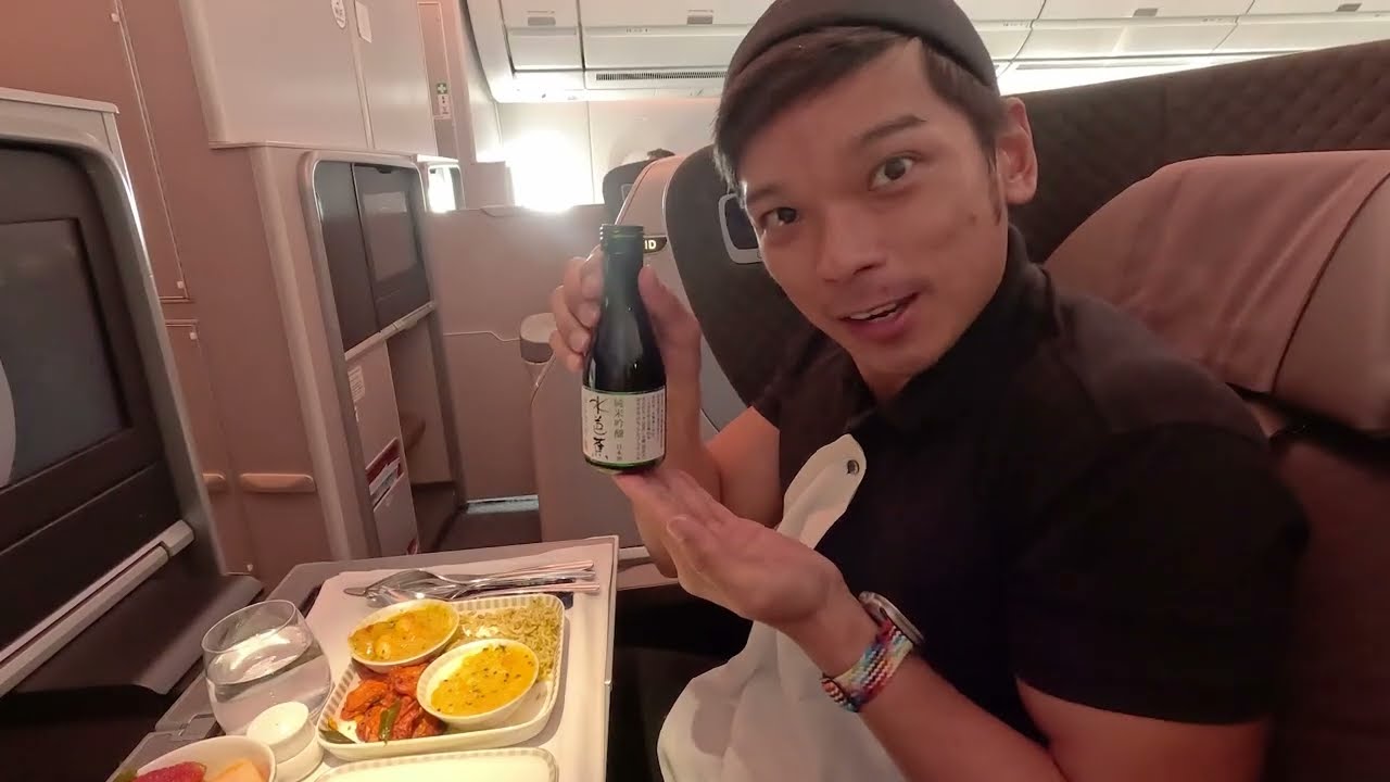 SQ 178 新加坡航空A350商務艙 新加坡飛往胡志明