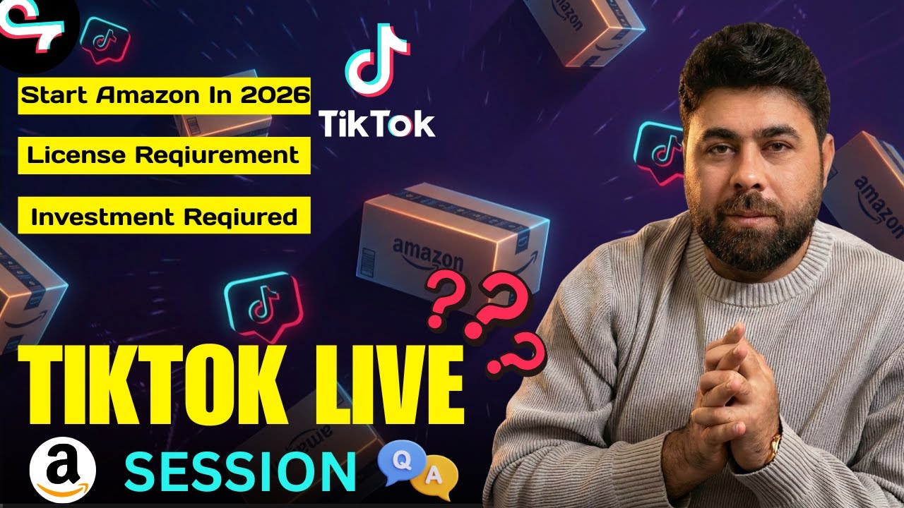 How To Start Amazon  | Amazon Tips, Tricks & Secret | Live TikTok Q&A | 2026