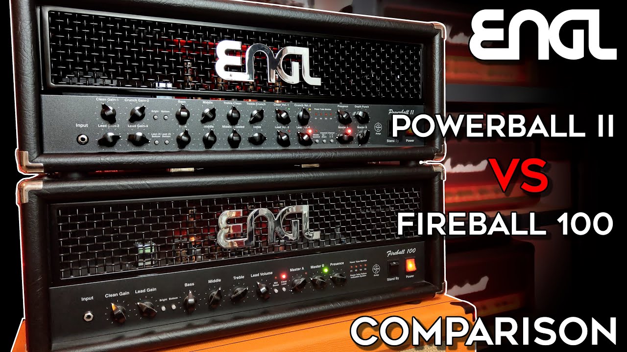 ENGL Fireball 100 vs Powerball II Comparison!