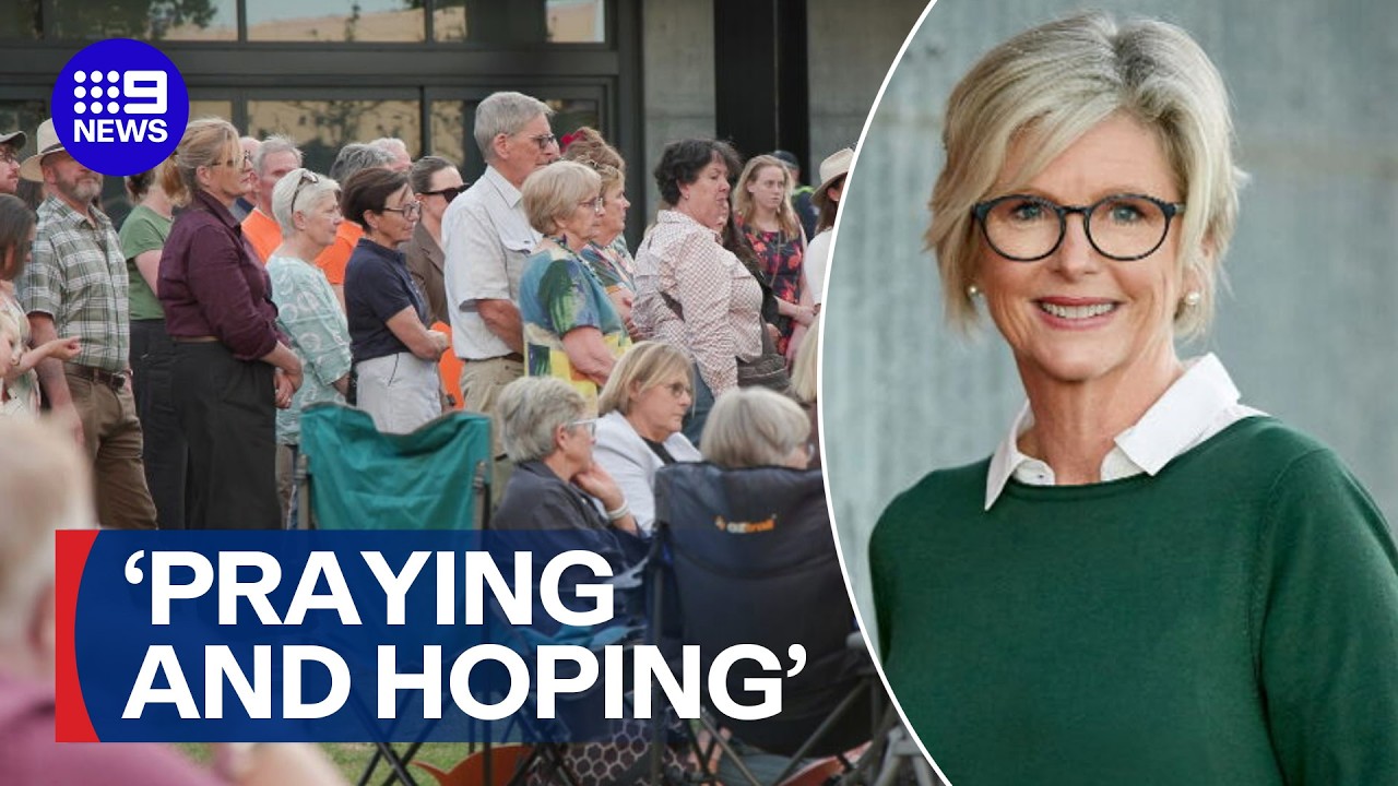 Nationwide vigils held for MP Helen Haines as details emerge on accused driver | 9 News Australia