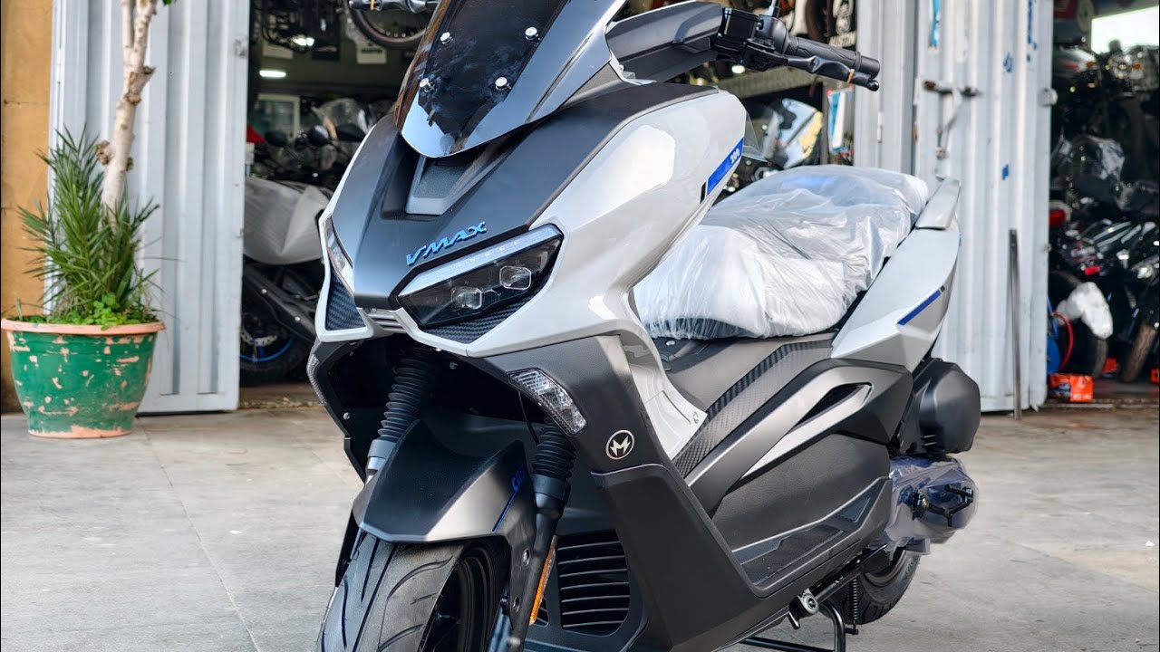 جديد سكوتر الوحش من شركة موطار الصح و العمل #motard vmax 200cc 