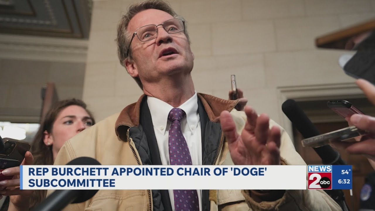 Rep. Burchett appointed to chair of 'DOGE' subcommittee