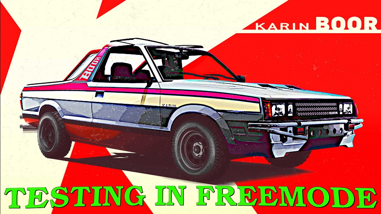 Karin Boor Testing in Freemode GTA ONLINE