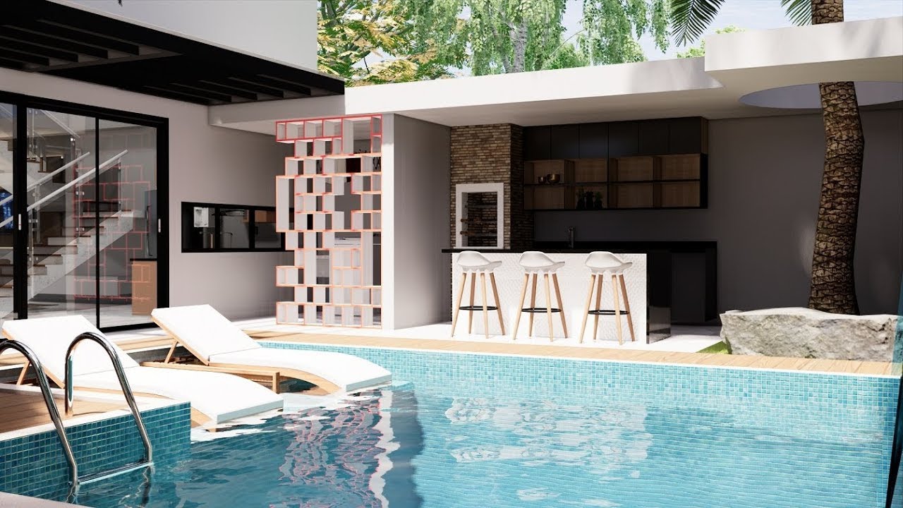 ✅PROJETO DE CASA 4 QUARTOS COM SUÍTE PARA TERRENO 12X25
