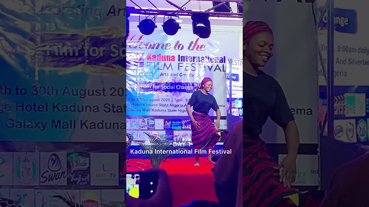 Glimpse at Kaduna film festival #fypシ゚viral #shortfilmfestival #africanculture #nollywood #art