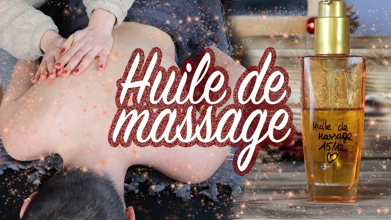 JOUR 15: Huile de massage maison + massage