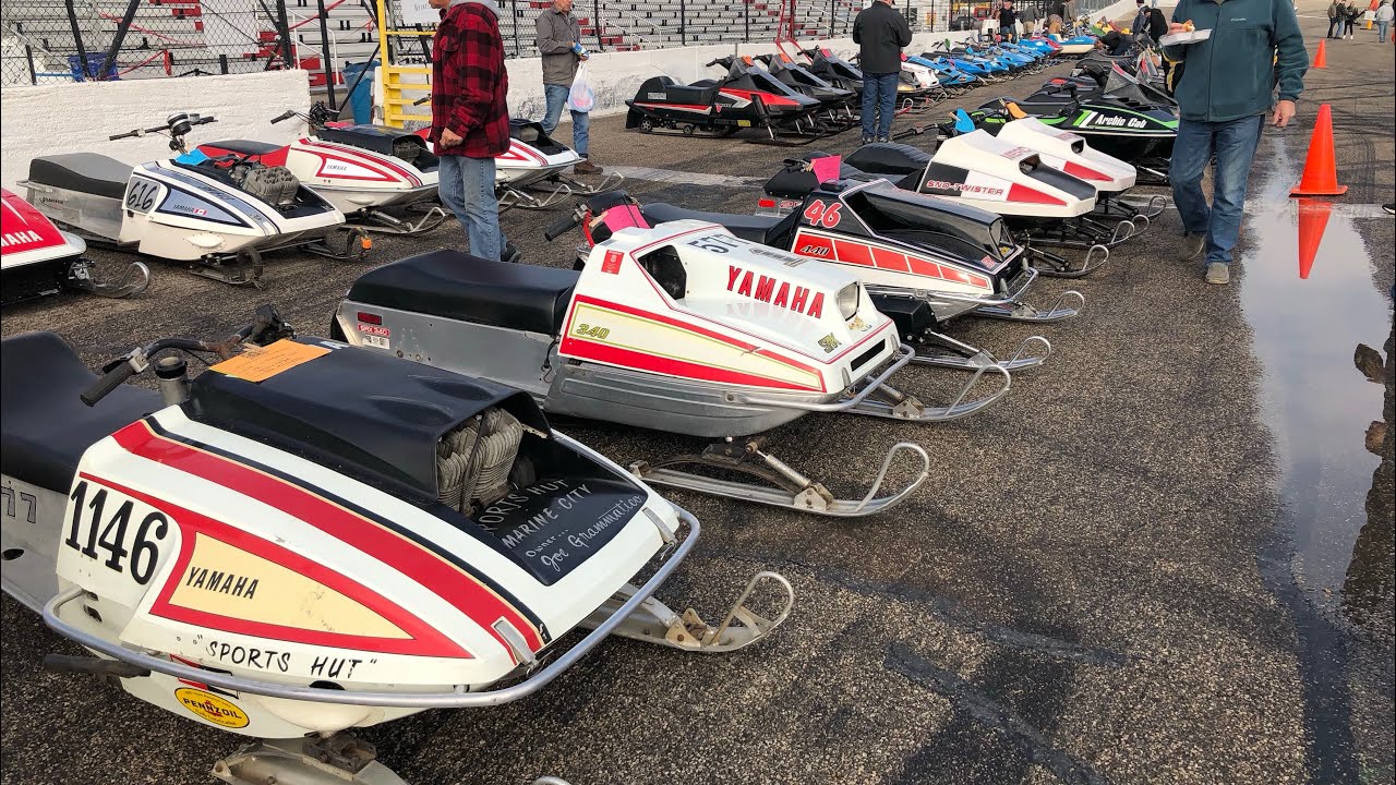 Mid-Michigan Power Sports Swap Meet #snowmobile #vintage #yamaha #arcticcat #polaris #skidoo