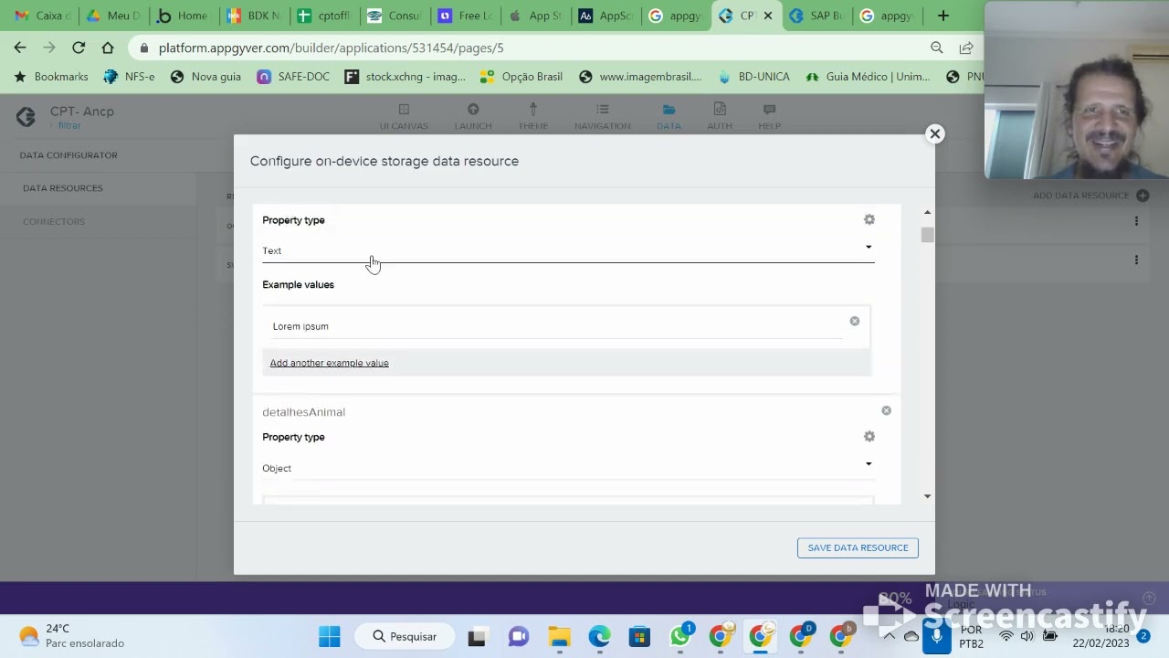 AppGyver: Json objects para On device storage off line - Parte 02