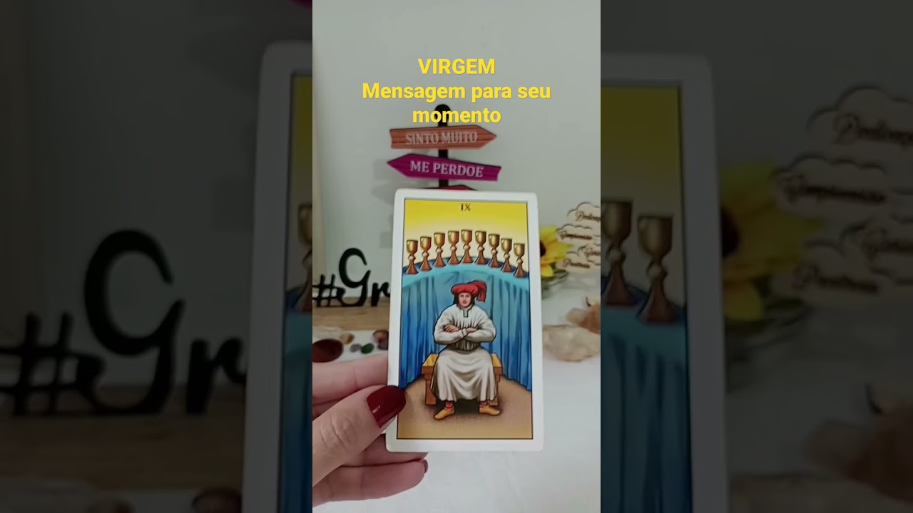 VIRGEM MENSAGEM PARA SEU MOMENTO #taroterapeutico #horoscopo #tarot #virgem #tarotvirgem