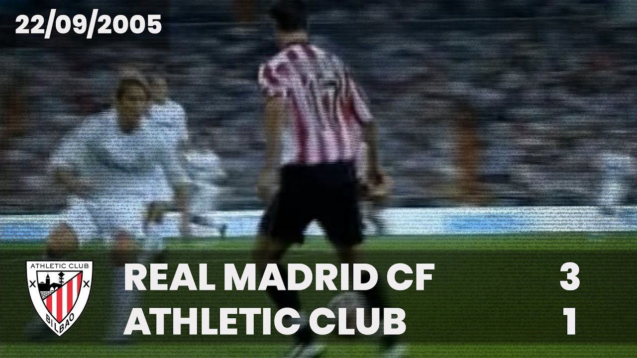 ⚽️ [Liga 05/06] J4 I Real Madrid CF 3 - Athletic Club 1 I LABURPENA