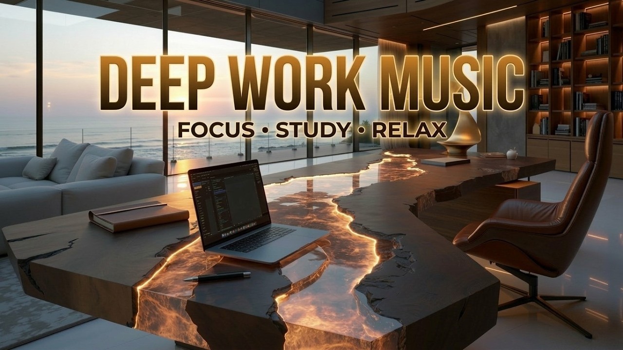 Deep Work Music | Ultimate Concentration Music & Deep Focus Beats for Intense Productivity