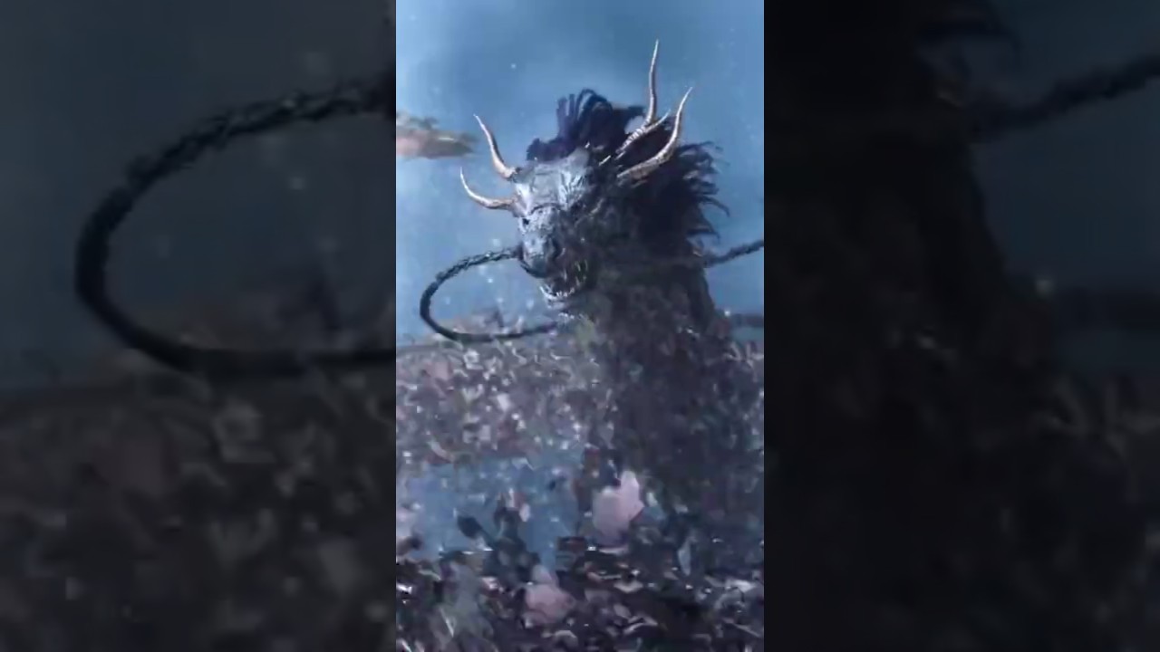 黒龍｜✰︎2 頂龍の奔流｜CGムービー 召喚魔法『FFBE』