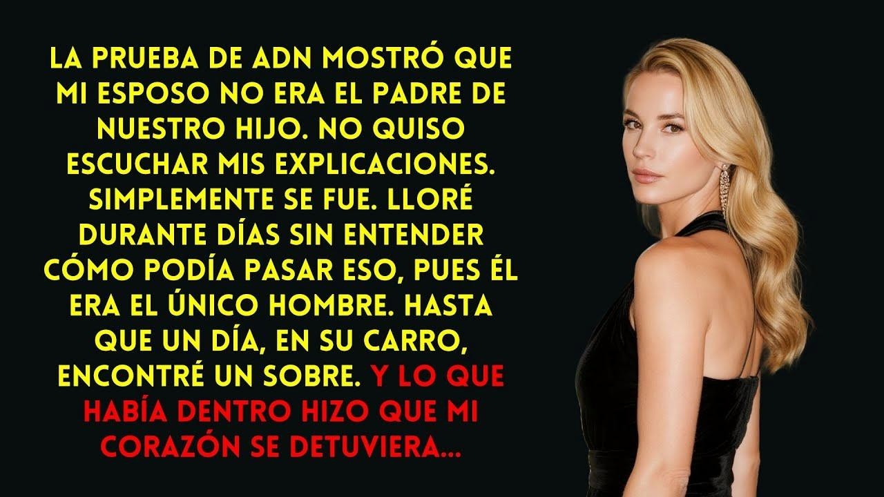 Una prueba de ADN destruyó mi matrimonio… pero un sobre oculto cambió todo.