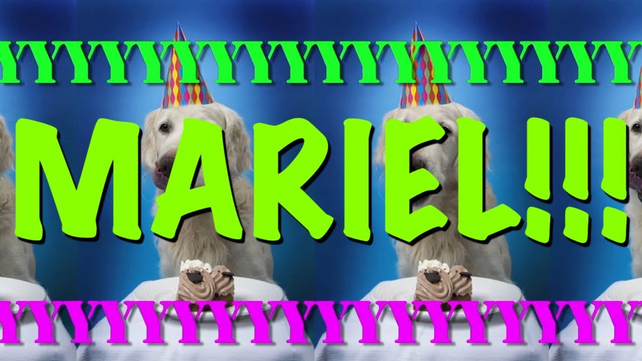 HAPPY BIRTHDAY MARIEL! - EPIC Happy Birthday Song